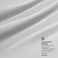 Cabeceira Cama Box Casal Padrão Alba 140cm Com Frame Couríssimo Branco - Desk Design - 5