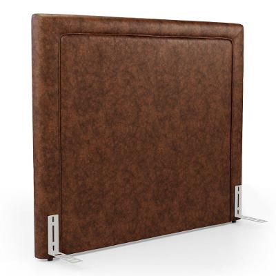Cabeceira Cama Box Casal Padrão Alba 140cm Com Frame Couríssimo Whisky - Desk Design