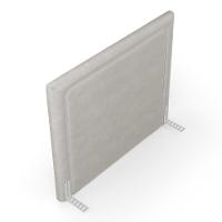 Cabeceira Cama Box King Size Alba 195cm Com Frame Veludo Bege Claro - Desk Design - 5