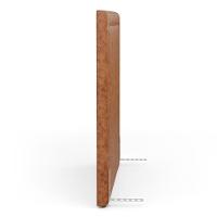 Cabeceira Cama Box Casal Padrão Alba 140cm Com Frame Couríssimo Caramelo - Desk Design - 7