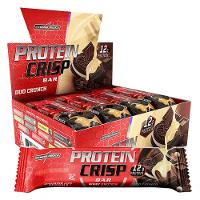 Barra Proteína Whey Crisp Bar 12 Unidades - Integralmedica Duo Crunch - 1