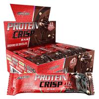 Barra Proteína Whey Crisp Bar 12 Unidades - Integralmedica Brownie De Chocolate - 1