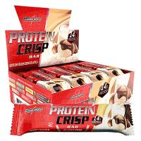 Barra Proteína Whey Crisp Bar 12 Unidades - Integralmedica Leite Niño Com Creme De Avelã - 1