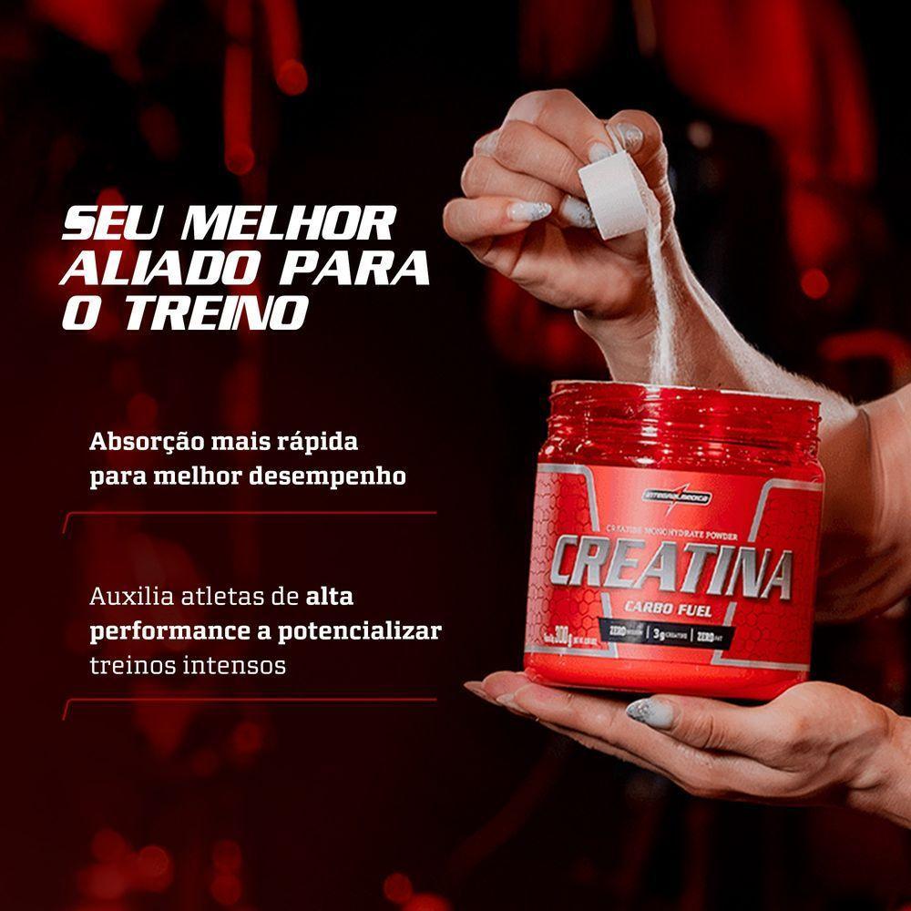 Creatina Integralmedica Carbo Fuel 300g Limão - 6