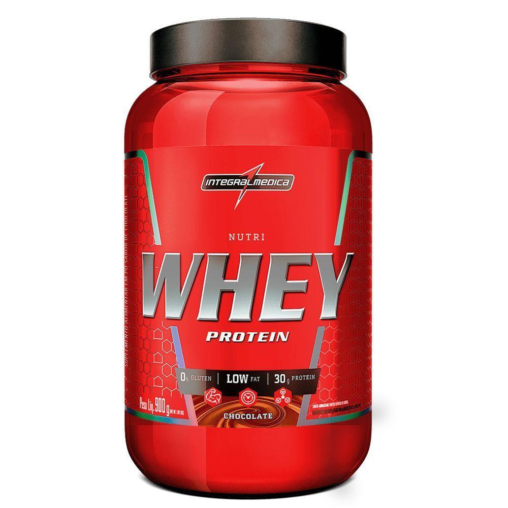 Hipercalórico Integralmedica Nutriwhey 900g Pote Chocolate - 1