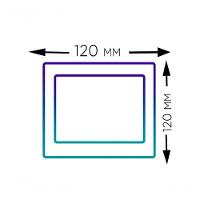 Plafon Led Slim 6w Quadrado Embutir 6500k Branco Frio Bivolt -kit Com 8 Unidades - 3
