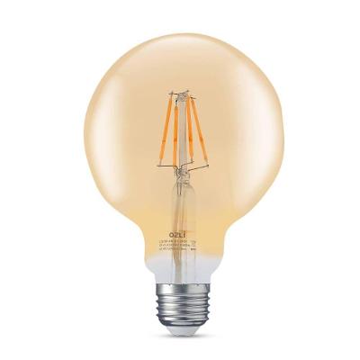 Lâmpada Led Globo Filamento 4w 2300k E27 Bivolt Decorativa Unidade