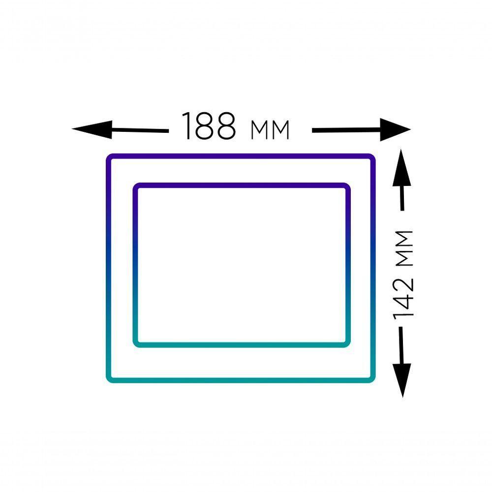 Refletor Led Slim 50w 6500k Bivolt Ip65 Carcaça Preta Alta Luminosidade - 5