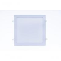 Plafon Led Slim 12w Redondo Embutir 3000k Branco Quente Bivolt - Kit Com 3 Un. - 1