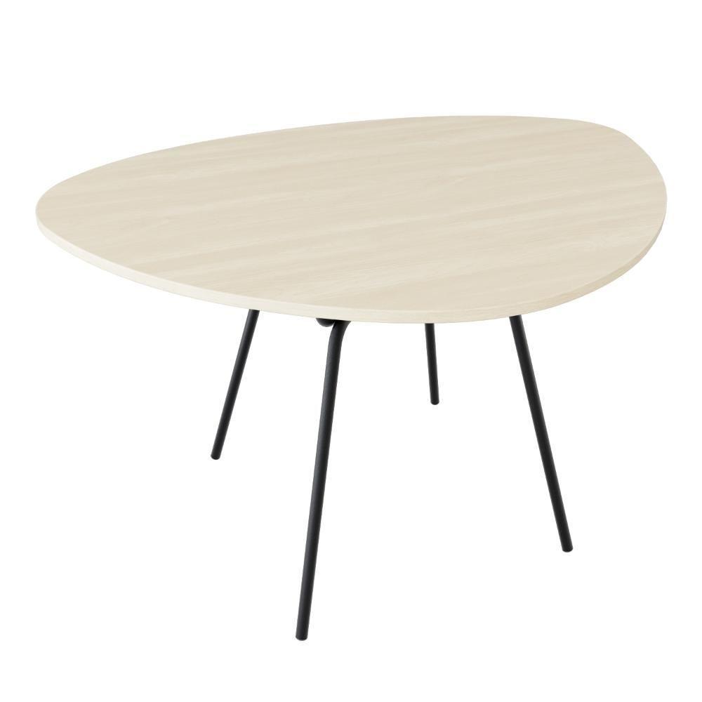 Conjunto Mesa De Jantar Soho Orgânica C/ 04 Cadeiras Next Est.preta - Ciliegio E Areia - 2