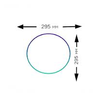 Plafon Led Slim 24w Redondo Embutir 3000k Branco Quente Bivolt - Unidade - 4