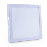 Plafon Led Sobrepor 18w Quadrado 3000k Branco Quente Bivolt -unidade - 1