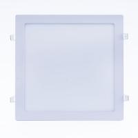 Plafon Led Sobrepor 6w Quadrado 3000k Branco Quente Bivolt -unidade - 1