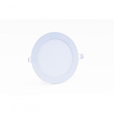 Plafon Led Slim 24w Redondo Embutir 6500k Branco Frio Bivolt - Kit Com 3 Un.