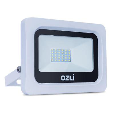 Refletor Led Slim 30w Ip65 3000k Branco Bivolt Unidade