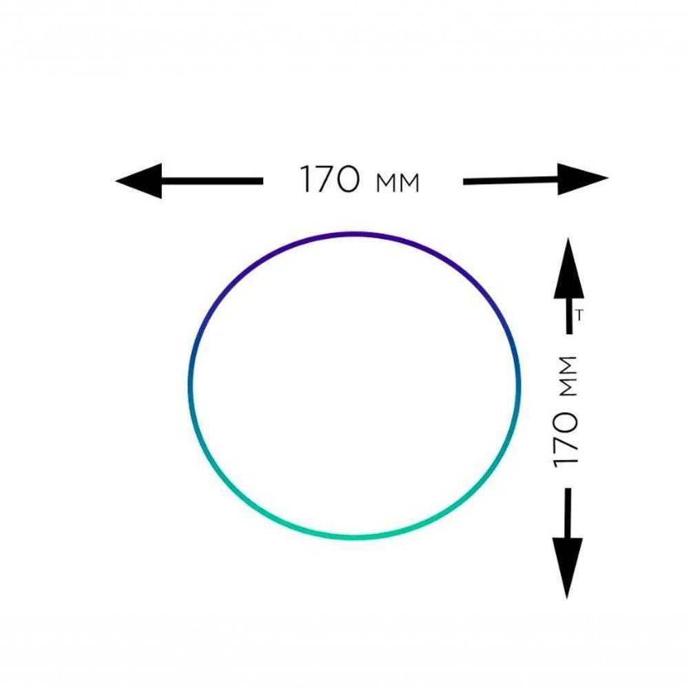 Plafon Led Sobrepor 12w Redondo 3000k Branco Quente Bivolt - Kit Com 3 Un. - 3