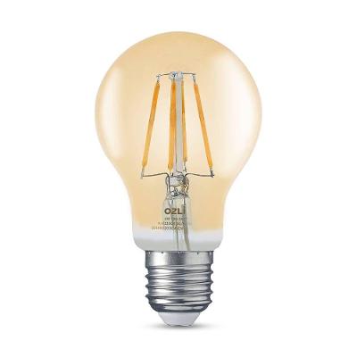 Lâmpada Led Filamento 4w A60 2300k E27 Bivolt Decorativa Unidade