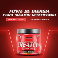 Creatina Integralmedica Carbo Fuel 300g Laranja - 5