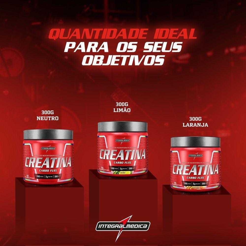 Creatina Integralmedica Carbo Fuel 300g Neutro - 6