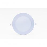 Plafon Led Slim 24w Redondo Embutir 3000k Branco Quente Bivolt - Kit Com 3 Un. - 2