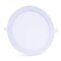 Plafon Led Slim 18w Redondo Embutir 6500k Branco Frio Bivolt - Unidade - 1