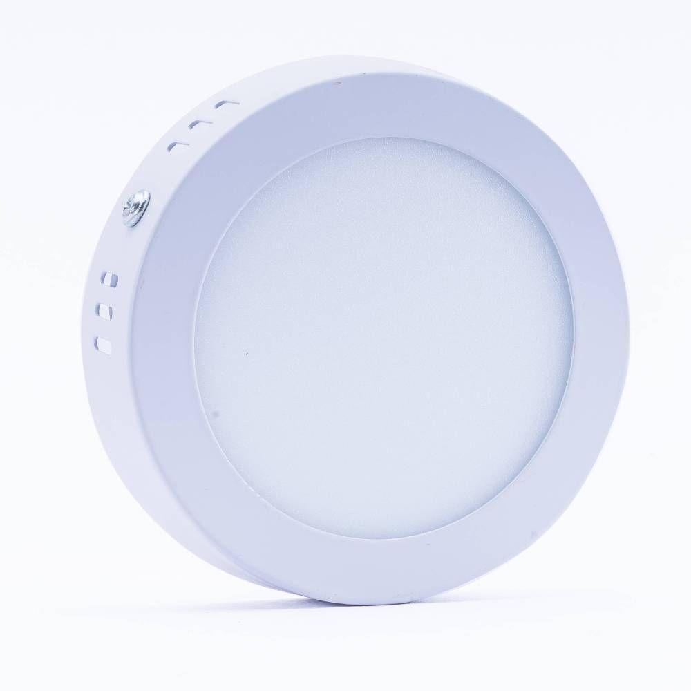 Plafon Led Sobrepor 6w Redondo 6500k Branco Frio Bivolt - Unidade - 2