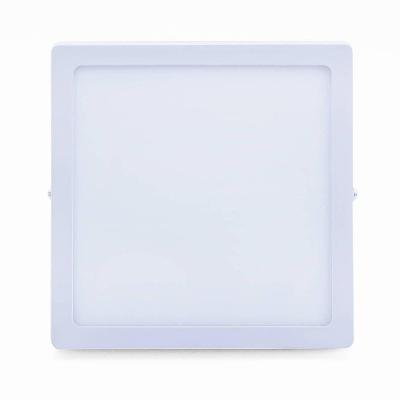Plafon Led Sobrepor 6w Quadrado 6500k Branco Frio Bivolt -unidade
