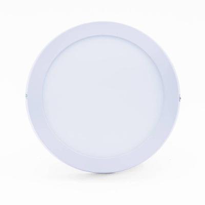 Plafon Led Sobrepor 18w Redondo 3000k Branco Quente Bivolt - Unidade