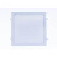 Plafon Led Sobrepor 6w Quadrado 3000k Branco Quente Bivolt - Kit Com 9 Un. - 1