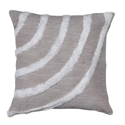 Capa De Almofada Fuzzy Boho Nude