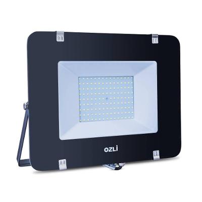 Refletor Led Slim 10w Ip65 6500k Preto Bivolt Unidade