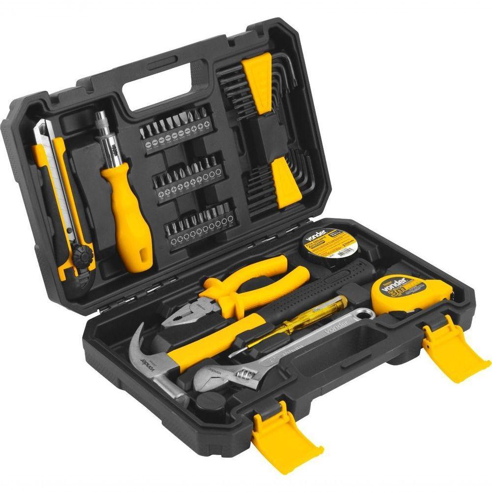 Jogo Ferramentas Com 59pcs Vonder - 1