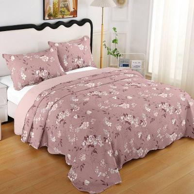 Kit Cobre Leito Casal + 2 Porta-travesseiros Capri Laura