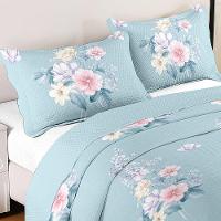 Kit Cobre Leito Queen + 2 Porta-travesseiros Capri Clarice - 3