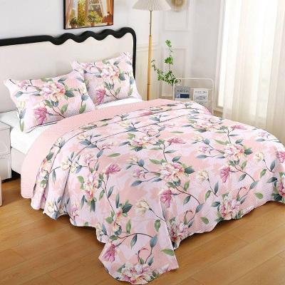 Kit Cobre Leito Casal + 2 Porta-travesseiros Capri Erika