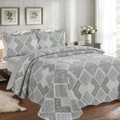 Kit Cobre Leito Queen + 2 Porta-travesseiros Capri Giulia