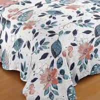 Kit Cobre Leito Queen + 2 Porta-travesseiros Capri Gabi - 3