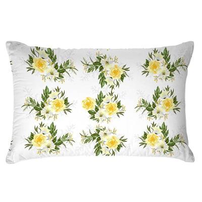 Fronha Premium Plus 100% Algodão 50cm X 70cm Yellow Roses