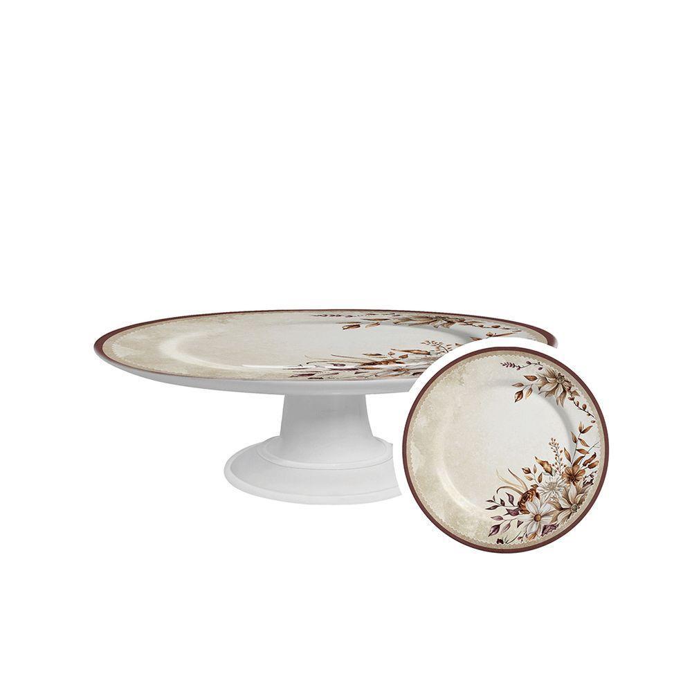 Boleira Copa E Cia Aquarelle Em Cerâmica Adele - 1