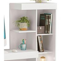 Mesa Para Computador Office Kokai Branco - Moveisaqui - 3