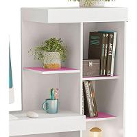 Mesa Para Computador Office Nt 2010 Rosa - Notável