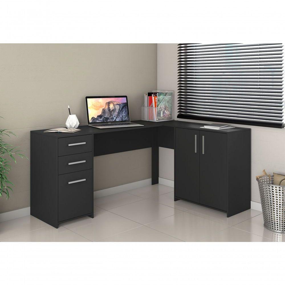 Mesa Para Computador Office Nt 2005 Preto - Notável - 2