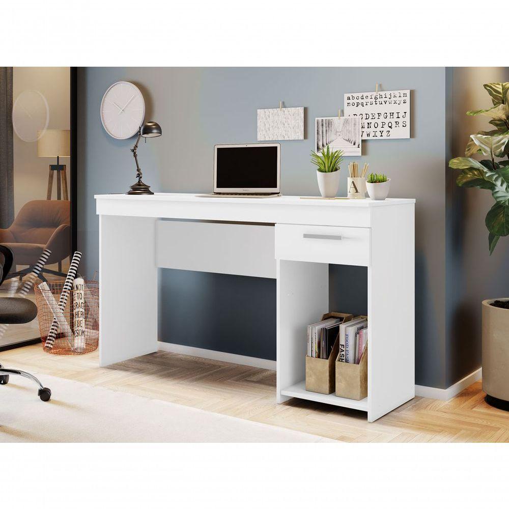 Mesa Para Computador Office Nt 2070 Branco - Notável - 3