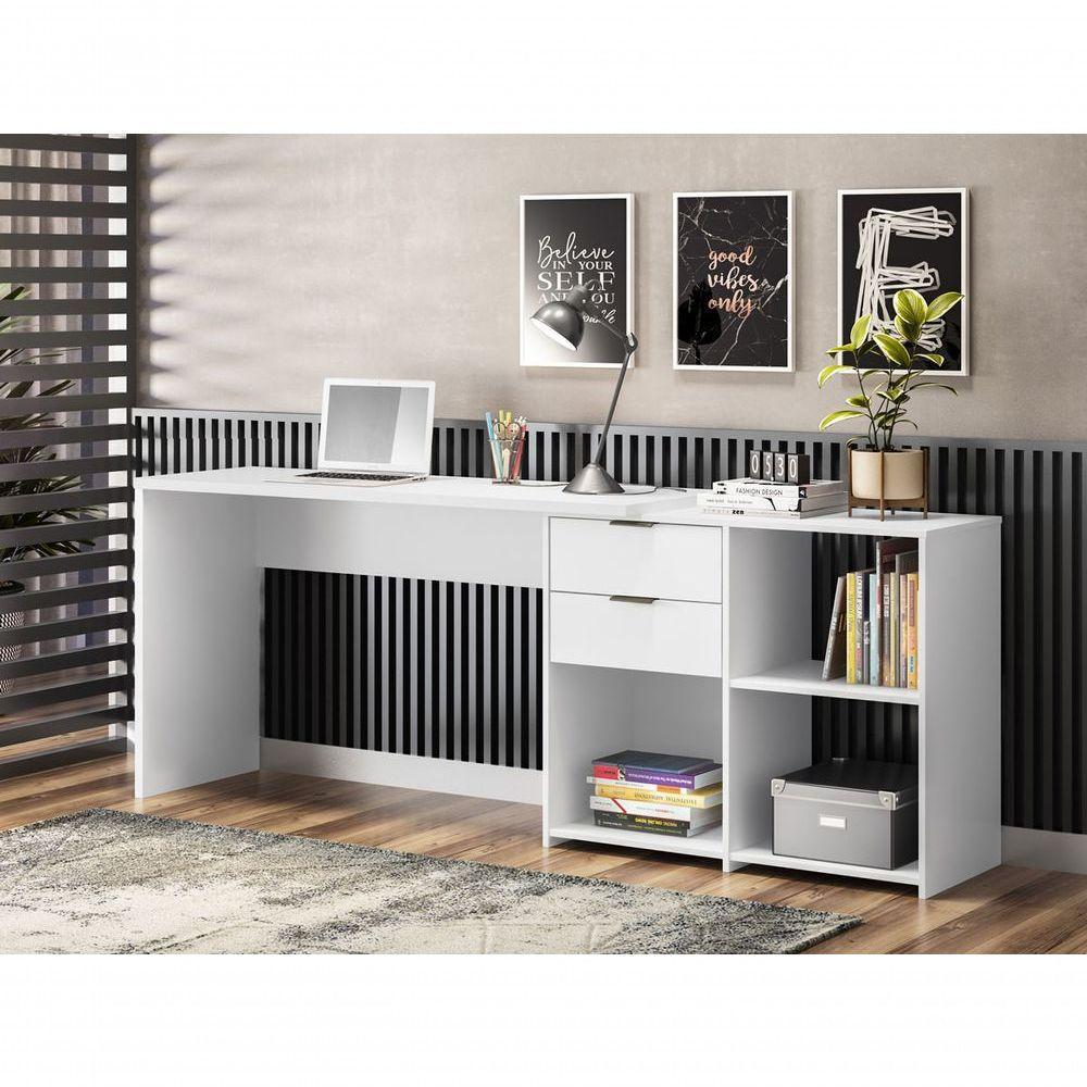 Mesa Para Computador Office Nt 2060 Branco - Notável - 2