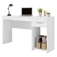 Mesa Para Computador Office Officia Branco - Moveisaqui - 1