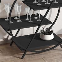 Adega Jb 4009 Luxo Preto Pe Preto - Moveis Jb - 3