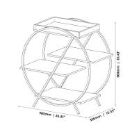 Adega Jb 4009 Luxo Preto Pe Preto - Moveis Jb - 6