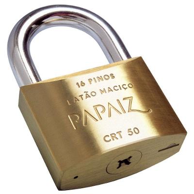 Cadeado Tetra Chave Crt 50mm - 0101500cx - Papaiz Cadeado Tetra-chave Crt 50mm Papaiz 01.01.50.0cx