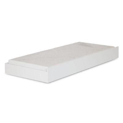 Cama Auxiliar Branco Brilho - Santos Andirá