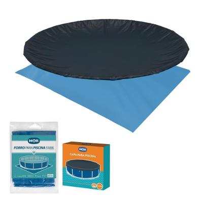 Capa E Forro Para Piscina 5500 Litros Mor